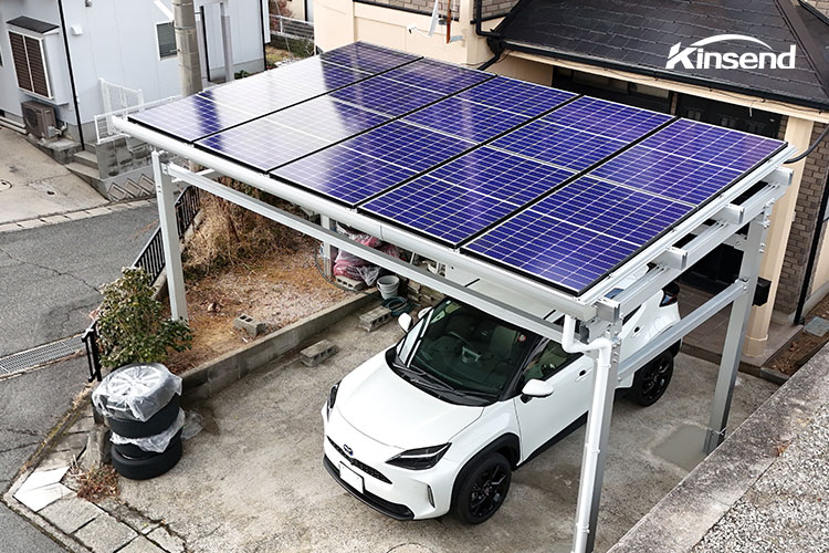 solar carport frame