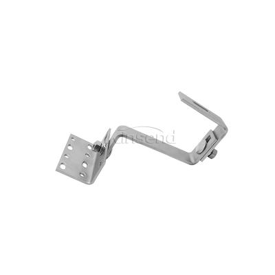 Gancho ajustável para montagem de painéis solares no telhado