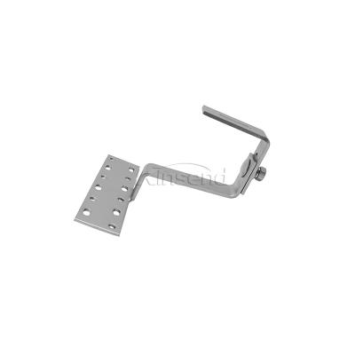 Sistema de montagem de telhado de telha ajustável