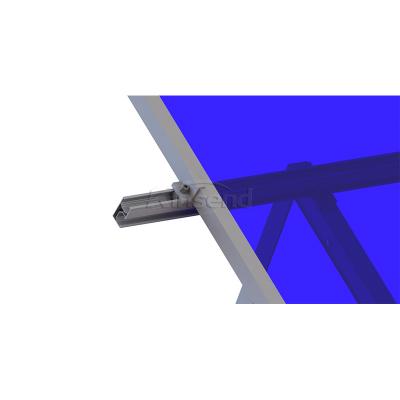 suporte triangular para telhado plano para montagem solar