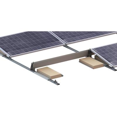 Solução de lastro Sistema de telhado plano Suporte de braçadeira