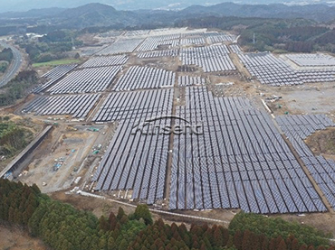 Projeto Solar Montado no Solo 43MW, Miyazaki-ken, Japão