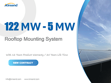 Novo projeto de sistema de montagem solar em telhado de 5 MW, China