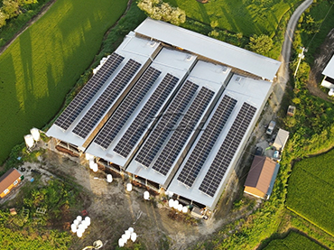 Sistema de montagem de telhado de metal 205KW, Coréia