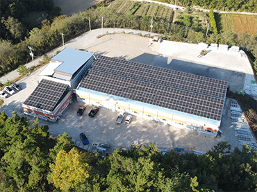 Sistema de montagem de telhado de metal 178KW, Coréia