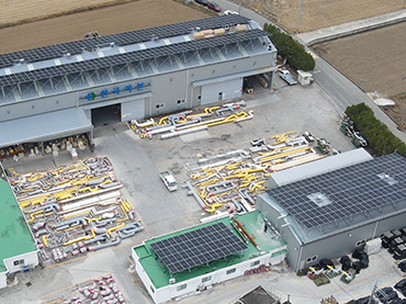 Sistema de montagem de telhado de metal 220KW, Coréia