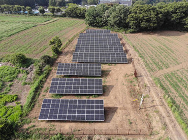 Sistema de montagem no solo 126KW, Japão