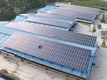 Sistema de montagem de telhado de metal 128KW, Coréia