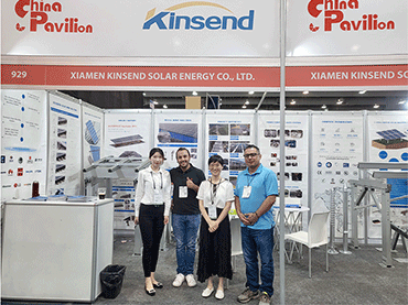 Exposição Kinsend Perfect End na Green Expo, México