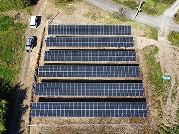 Sistema de montagem no solo 130kW