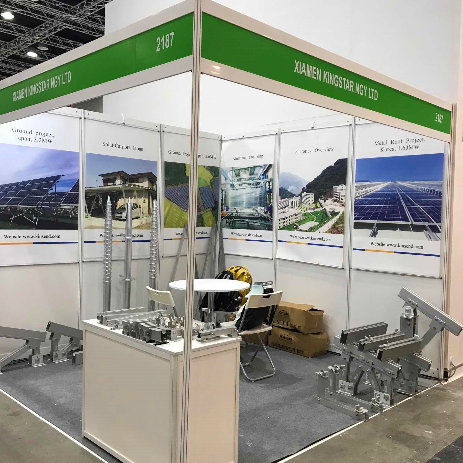  Kinsend exibida na asean solar expo na malásia 2018 