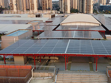 Kinsend instalou com sucesso 7 MW do projeto de energia solar no telhado