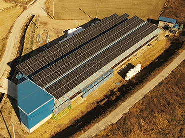 Sistema de montagem de telhado de metal