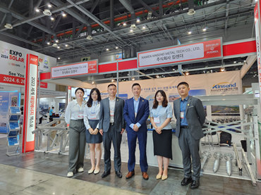 KOREA EXPO SOLAR 2023, estande Kinsend: H6 e H7